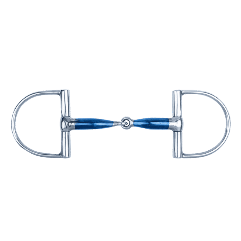 Waldhausen Sweet Iron D-Ring Bit Single Jointed Anatomical
