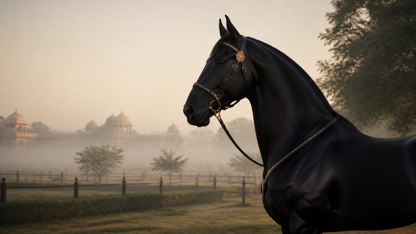 Marwari stallion featured on the IETA Studbook